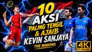 10 Times Kevin Sanjaya SHOCKED the World with His "Genius" & "Arrogant" Skills! ⚡️🏸 I 4K