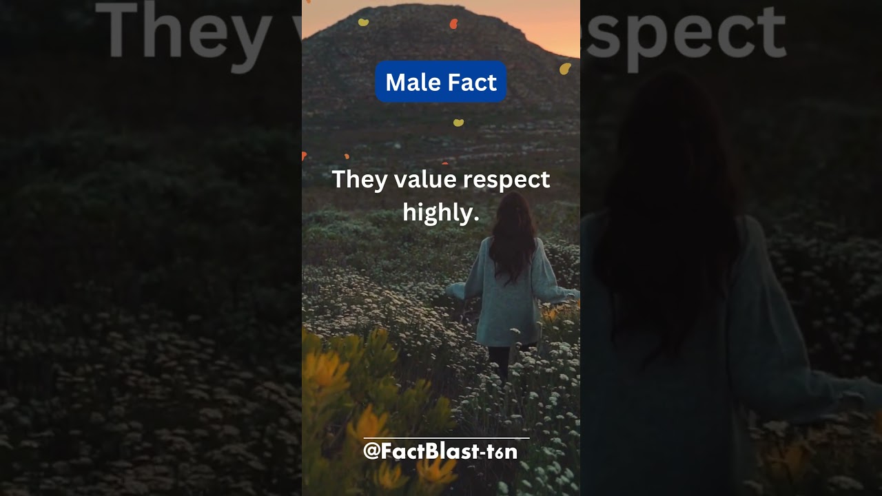 Male Fact-What's key to understanding men?