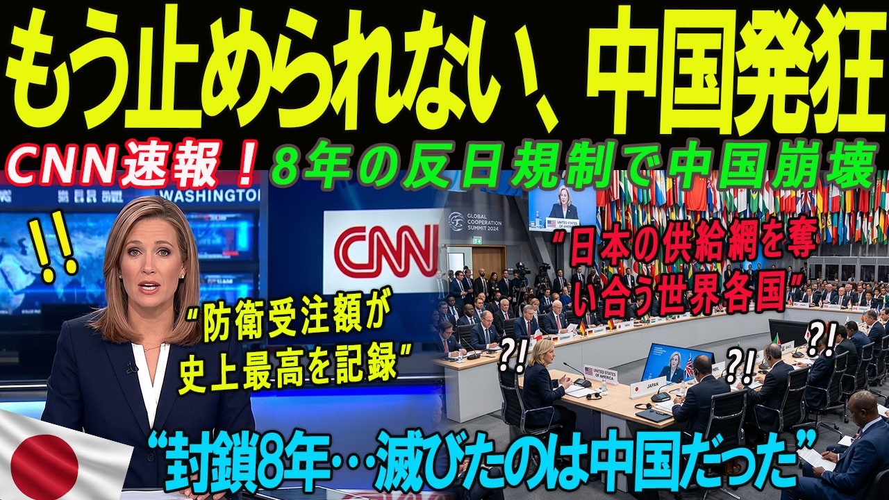【海外の感動話】日本封鎖→防衛産業508％爆発、中国側が降伏宣言