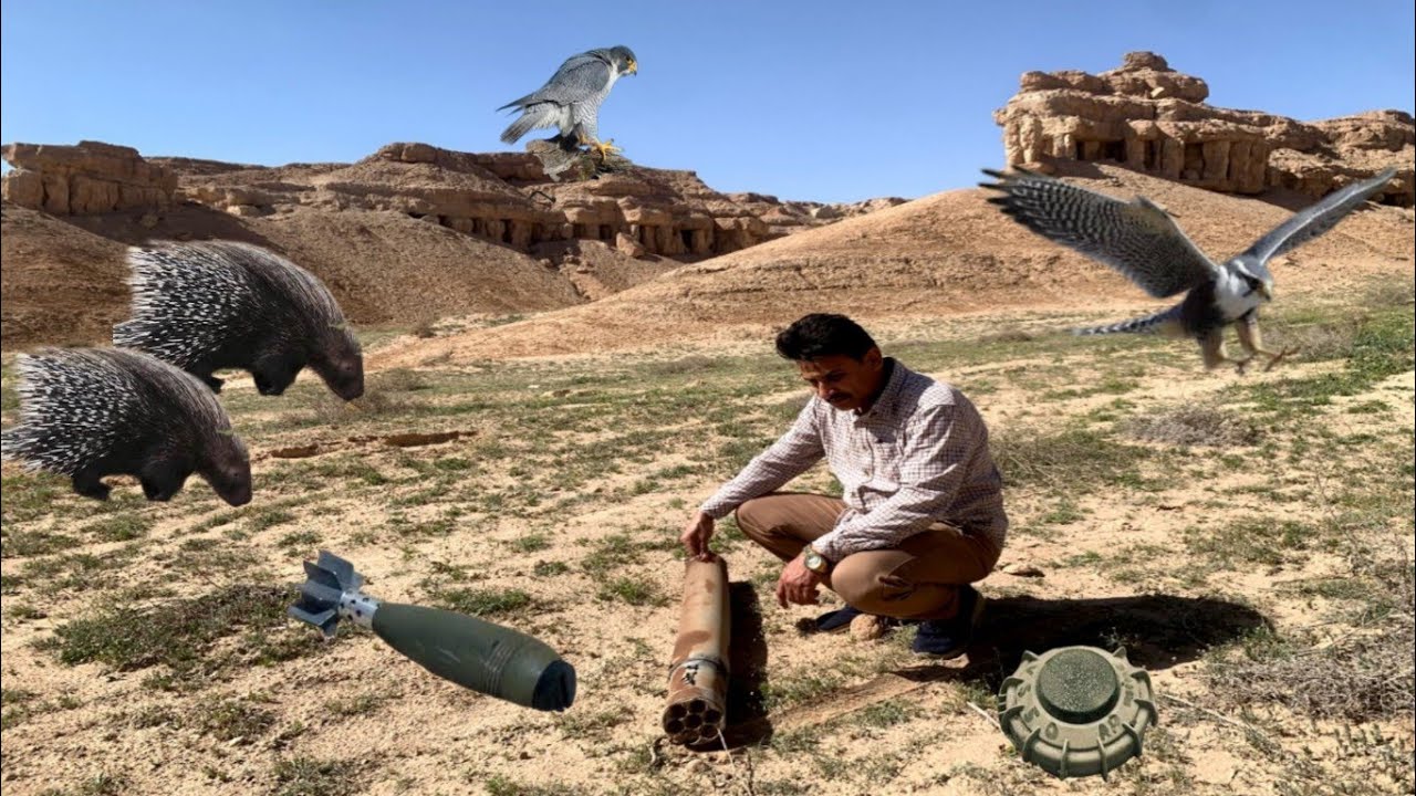 دخلنا اخطر المغارات في النجف لوجود الصواريخ والحيوانات المتوحشة #المغامر_فاضل_الشامي