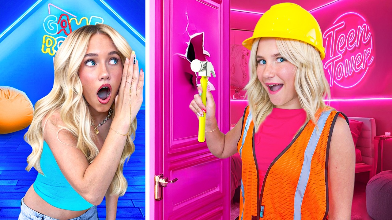 FiRST DAY OF SUMMER BEDROOM SWAP! *She did WHAT?!*