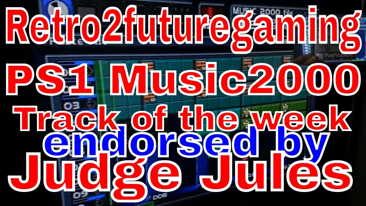 Ps1 Music 2000 creation for the playstation(officially endorsed by Judge Jules) #6