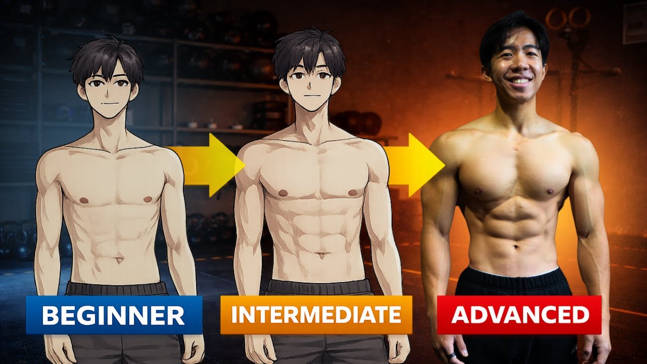 How to Build Muscle at 3 Different Levels (Beginner, Intermediate, Advanced)