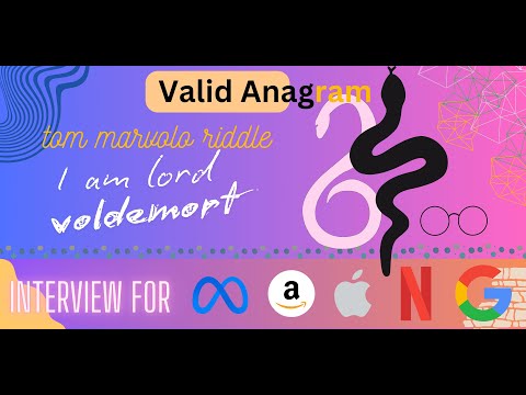 Valid Anagram | 3 diff ways to solve problem
