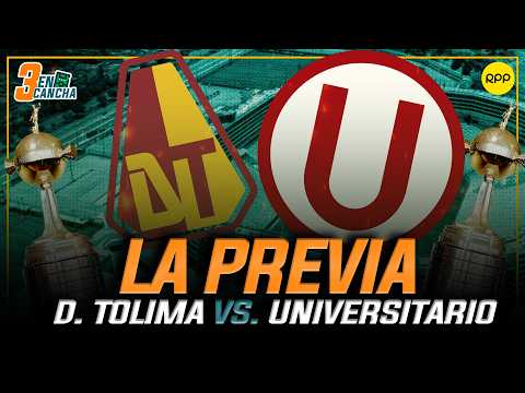 #ENVIVO |🔴UNIVERSITARIO VS. D. TOLIMA: DEBUT CREMA EN LA COPA LIBERTADORES