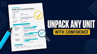 Unpack Any Unit of Competency With Confidence | TAE40122