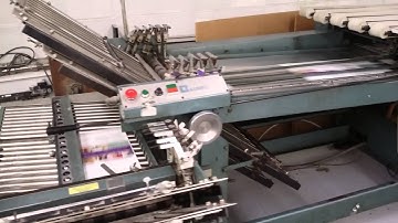 Baumfolder 523 B 4/4/4 16 page 23 x 26 Continuous Feed