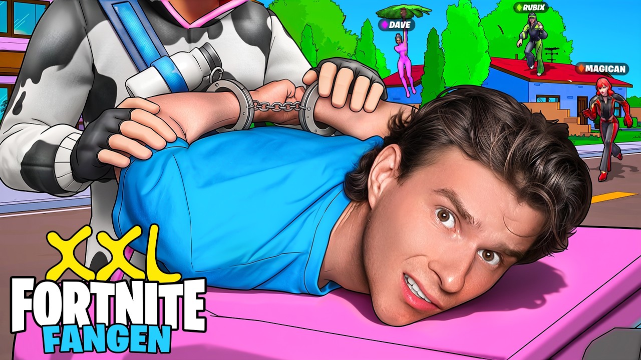 XXL FORTNITE FANGEN in SIMPSONS RELOAD ⛏️ (MIT 9 CREATORN)