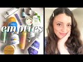 EMPTIES // What I've used up + Would I repurchase them?