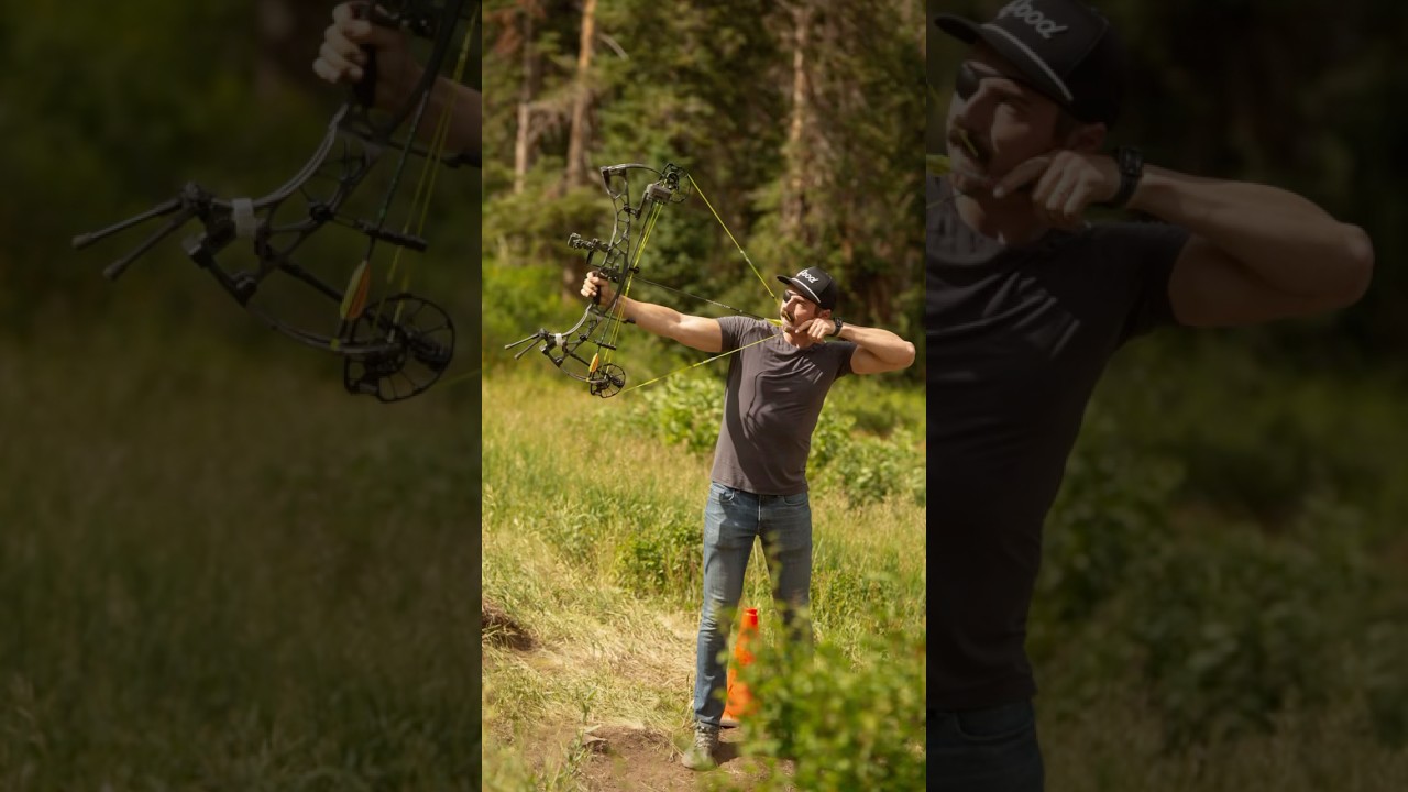 CRAZY ARCHERY SHOT!! 😳 