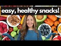 Make Snacks With Me! | Easy Healthy Delicious Snacks to Make at Home