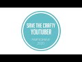 Save the crafty youtuber hop | Watercoloring floral images for beginners