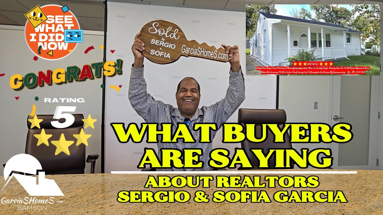 What Buyers Are Saying, About Realtors Sergio & Sofia Garcia – Beato. 🏡✨