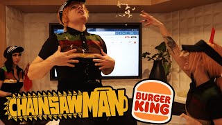 Burger King Foot Lettuce Chainsaw Man Cosplay Crack