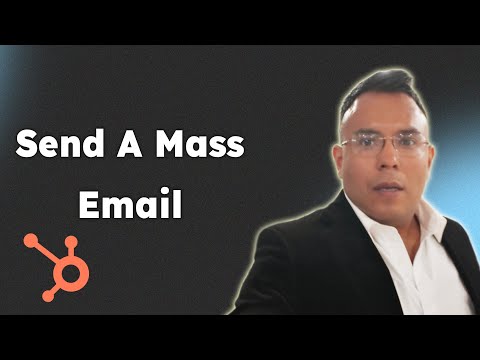 How To Send A Mass Email On HubSpot Easy & Quick Guide In 2023  HubSpot CRM Mass Email Tutorial 2025