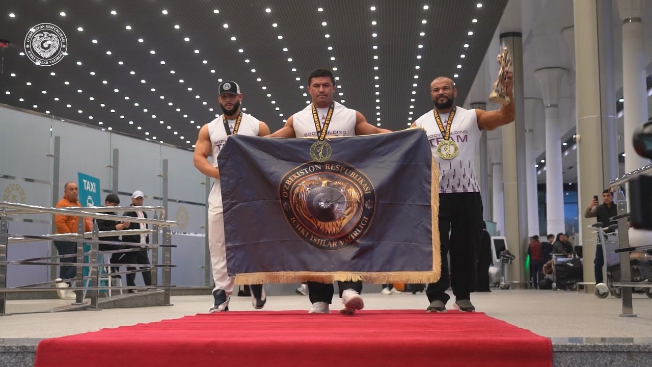 Navoiy viloyati IIB xodimi xalqaro “Arnold Classic” musobaqasida oltin medalni qoʻlga kiritdi