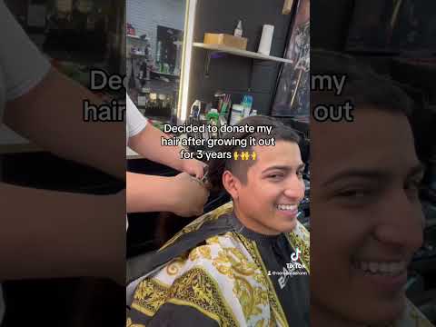 I DONATED 23 INCHES OF HAIR Shortvideos 