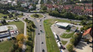 DJI Mavic Air 2 - Veszprém körforgalom Hiperlapse