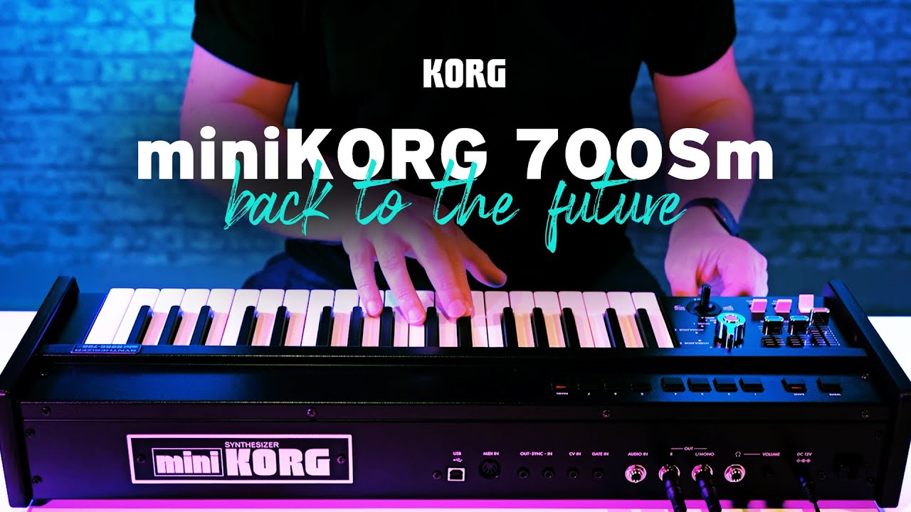 miniKORG 700Sm - The Synth The Started It All, Reborn.