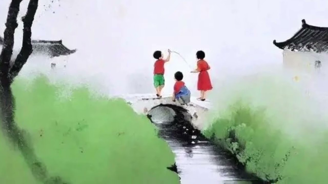 捉泥鳅 （Catching Loaches)