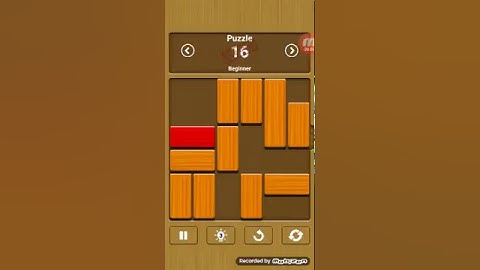 Unblock me Walkthrough level 16 beginner