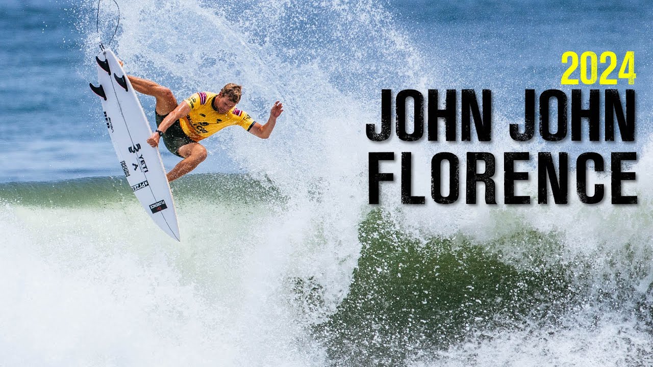 【Surfing】JohnJohn Florence/ワールドタイトル獲得2024年のベスト集