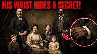 They Zoomed Into His Wrist… And Found Something Terrifying (1864 Photo)