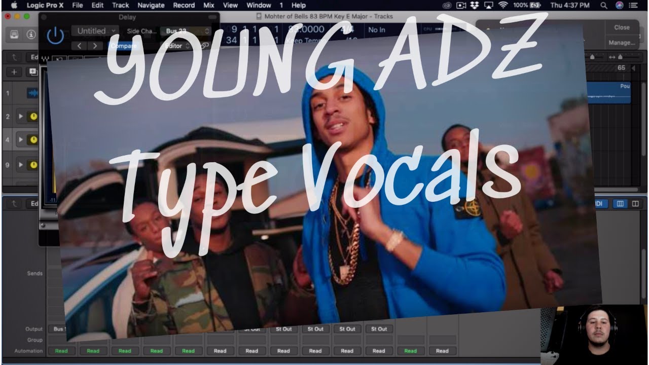 How to Mix Young Adz UK Type Vocals like a Pro *Free Template (Logic Pro X)