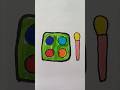 Mackup box  colour Drawing #mackup #trending #viralshort #shortsfeed