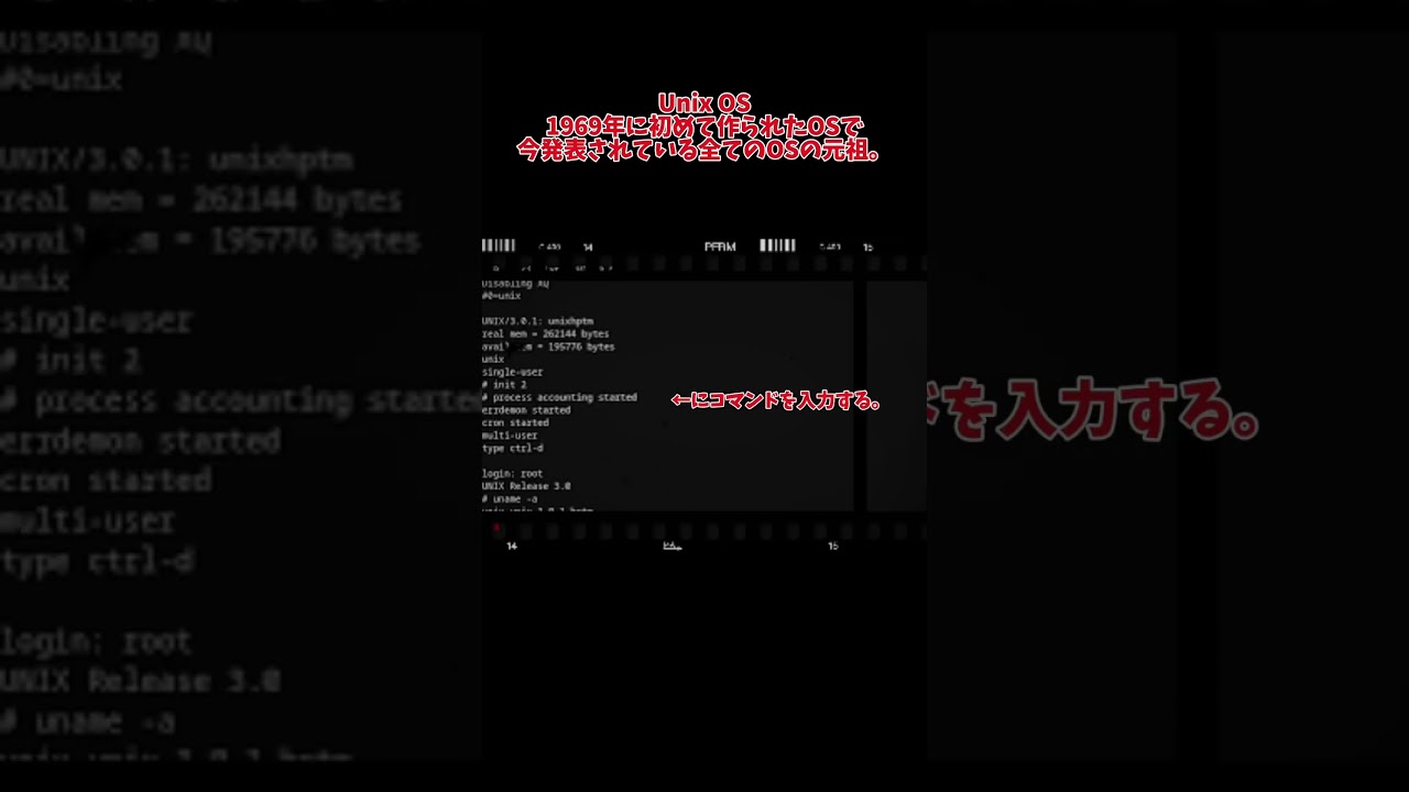 世界一古いOSと世界一新しいOS