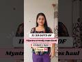 Myntra Tops haul under ₹ 400 ||#shorts #myntrahaul #myntratop #ytshorts #shortsfeed #trending
