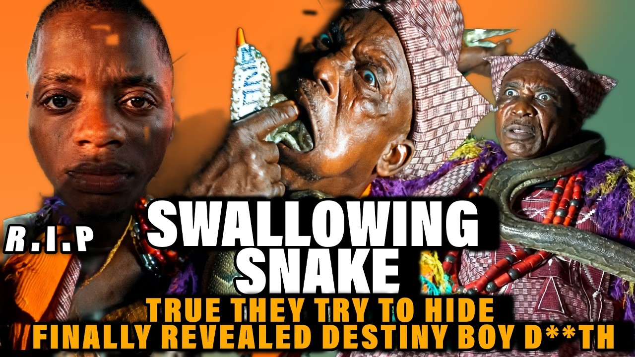HE SW*LLOWED POWERFUL SN*KE!MANY TRUE THEY TRY TO HIDE FINALLY REVEALED DESTINY BOY DEATH-O.AWAIYE