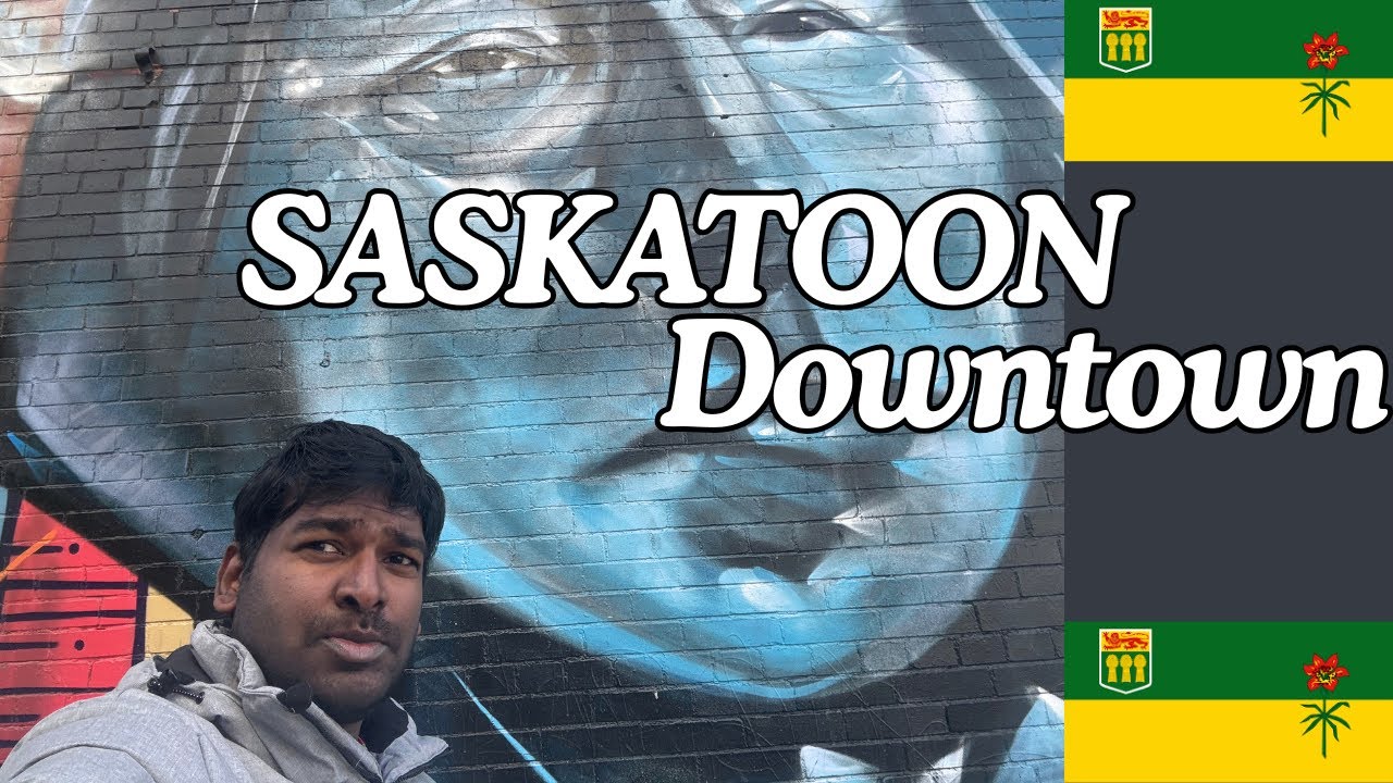 Lets Walk Downtown Saskatoon in -15 Temperature | Saskatchewan | Canada | English | 2025 | Winter