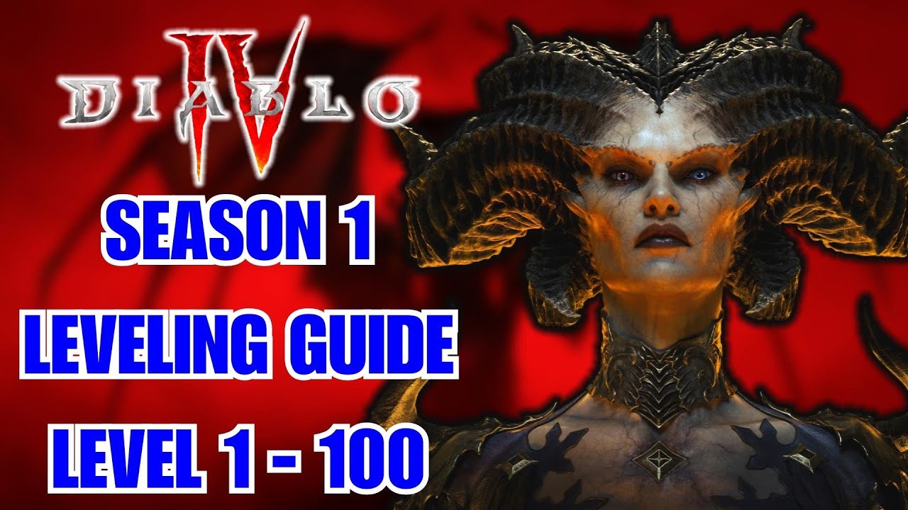 Diablo 4 Season 1 Leveling Guide 1 - 100 - YouTube