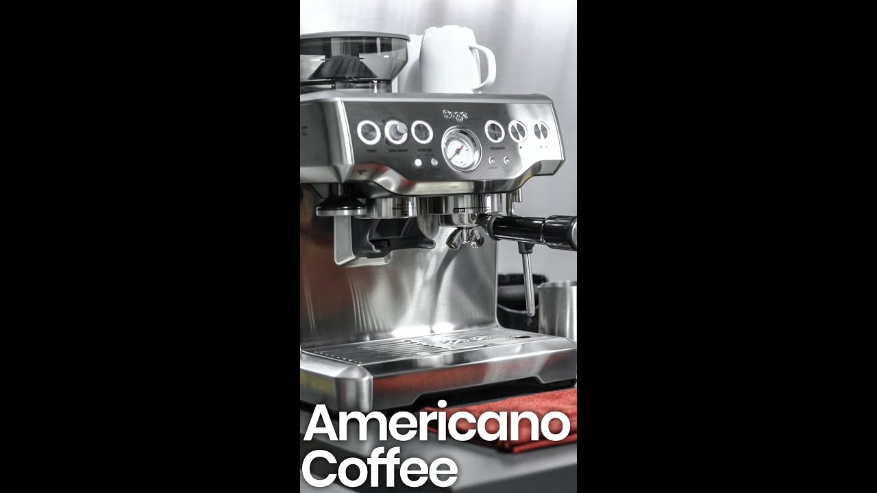 Americano Coffee with Sage Barista 