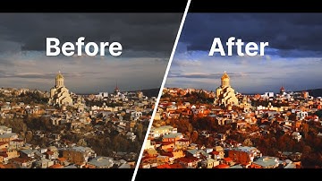 Full Cinematic Color Grading Breakdown | Before vs After Edit in Filmora 🎞