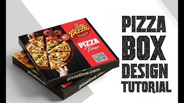 Pizza Box Design Tutorial - #Trend_Design / Ahsan Sabri