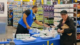 Aaron Donald Goes Undercover for Ready® at Walmart!