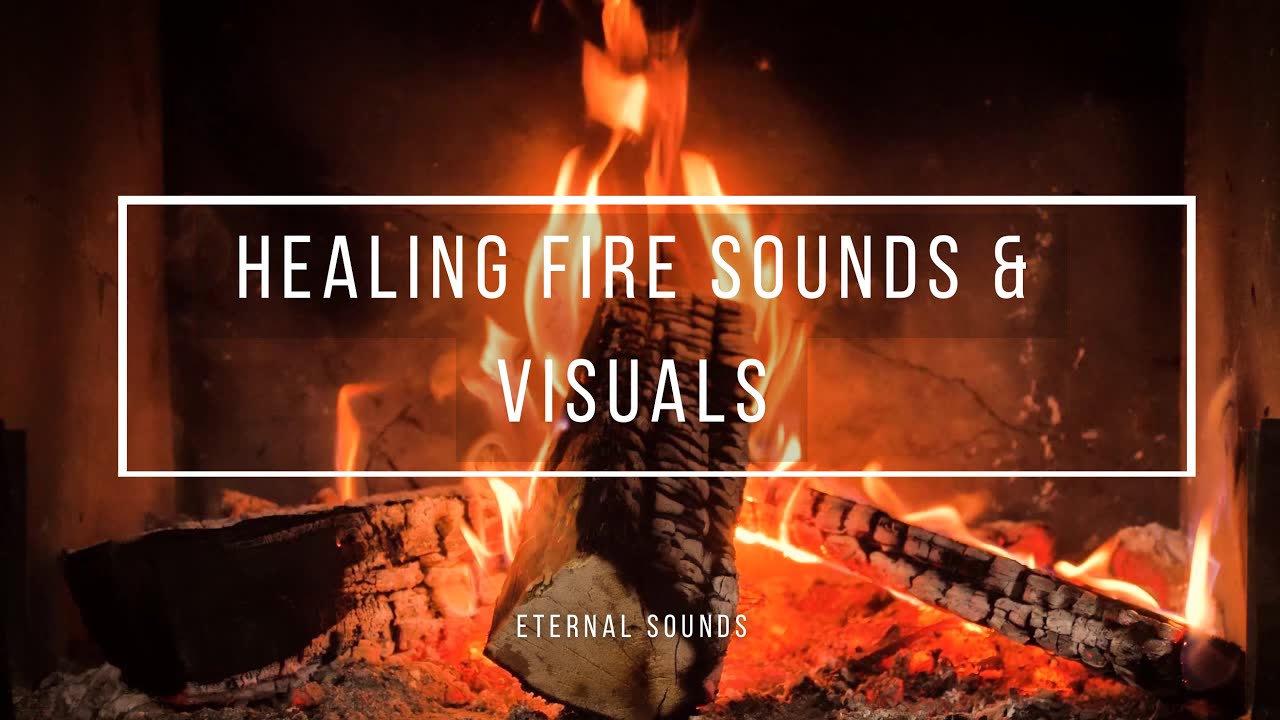 Healing Fire Sounds & Cozy Ambience | Crackling Fireplace for Relaxation, Sleep & Stress Relief