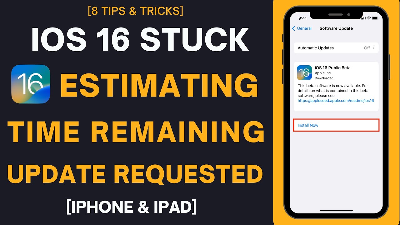 IOS 16 5 Update Stuck On Estimating Time Remaining And Update Requested ios-16-5-update-stuck-on-estimating-time-remaining-and-update-requested