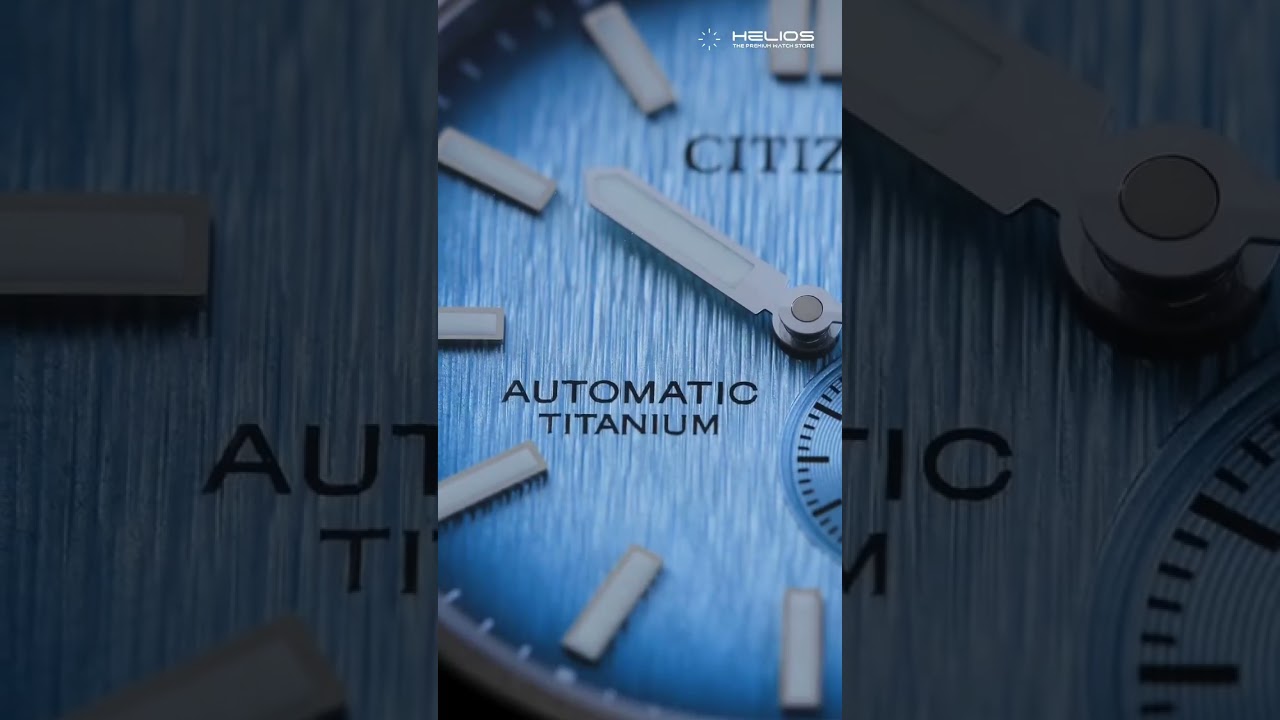 Citizen Zenshin Automatic | Super Titanium Durability, Caliber  & Sapphire Crystal | Helios Watches