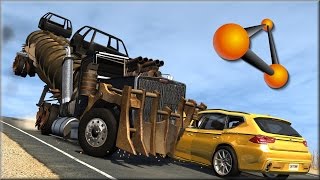 BeamNG Drive Trucks Vs Cars #10  Insanegaz