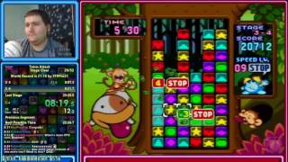 [Speedrun] Tetris Attack - Stage Clear in 22:53 RTA, 16:00 IGT