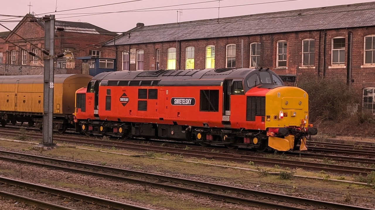 Train Spotting at Doncaster Station 17/1/2025