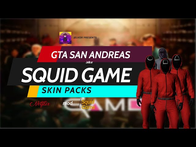 GTA San Andreas SQUID GAME | PACK SKINS | Collection of skins from the TV series Squid Game class=