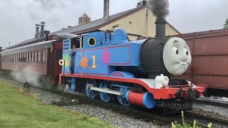 Thomas The Tank Engine Moving Face!   2nd Steam Train Stack Talk, Amtrak Booking Knocks Down Signal!