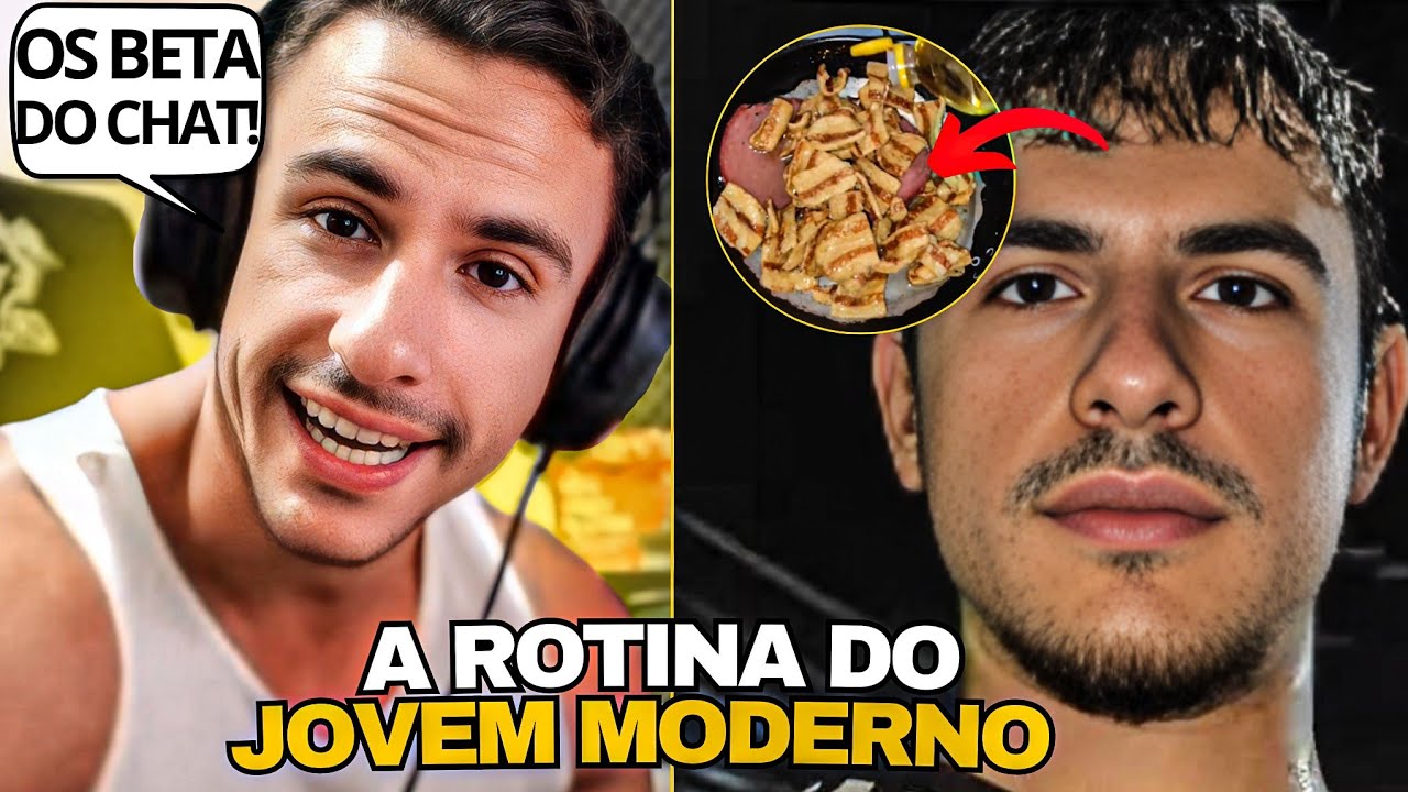 SUPER XANDÃO REAGE A ROTINA DE UM JOVEM MODERNO E MEMES DO CHAT