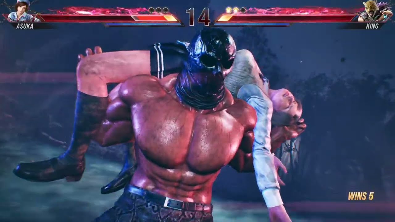 かわいい制服なのに😭　鉄拳8　Tekken8　風間飛鳥　リョナ　Asuka　女子高生　#TEKKEN8　Ryona