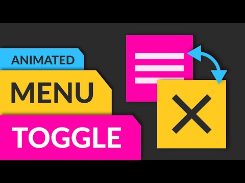 How to build a burger menu toggle (animated) // HTML & CSS in-depth