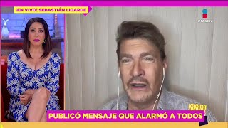 En vivo, Sebastián Ligarde ACLARA su publicación en redes sobre su ÚLTIMA VOLUNTAD | De Primera Mano